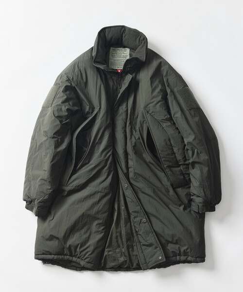 FREAK'S STORE（フリークスストア）の「PRIMALOFT MONSTER COAT/プリマロフト モンスターコート（ブルゾン・メンズ・ブラック/チャコールグレー/グリーン/セージグリーン・SMALL/LARGE/MEDIUM）」の20枚目の写真
