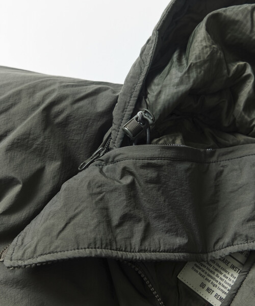 FREAK'S STORE（フリークスストア）の「PRIMALOFT MONSTER COAT/プリマロフト モンスターコート（ブルゾン・メンズ・ブラック/チャコールグレー/グリーン/セージグリーン・SMALL/LARGE/MEDIUM）」の17枚目の写真