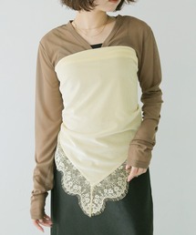 cheriella（シェリエラ）の「【cheriella】マルチベロアスカーフ MULTI VELOUR SCARF（バンダナ/スカーフ）」