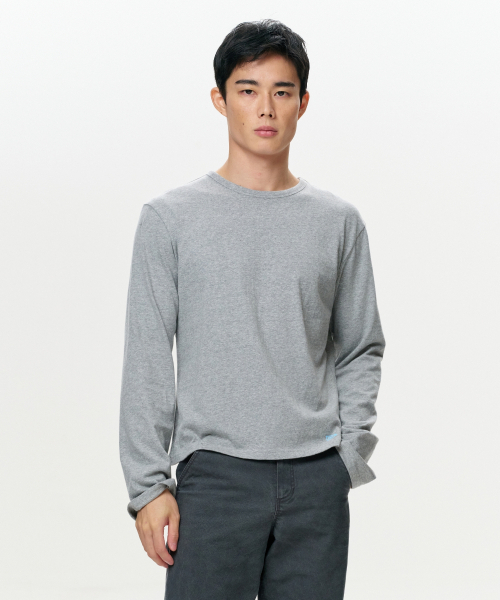 ERA(エラ)の「MEN ERA VINTAGE COTTON LS T - グレー(Tシャツ/カットソー・メンズ・その他・MEDIUM/LARGE)」の2枚目の写真