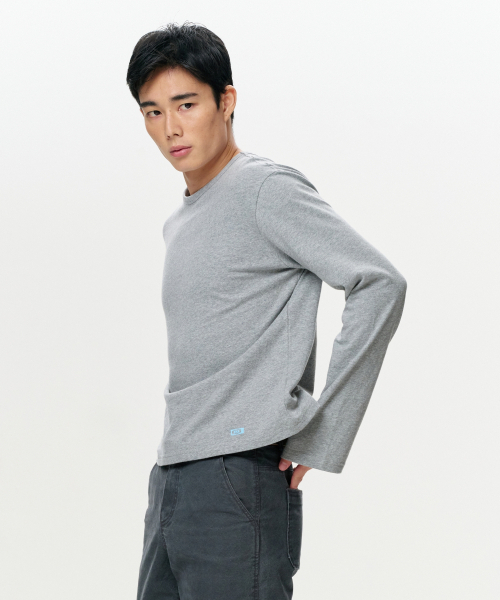 ERA(エラ)の「MEN ERA VINTAGE COTTON LS T - グレー(Tシャツ/カットソー・メンズ・その他・MEDIUM/LARGE)」の3枚目の写真