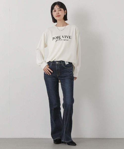 Gready Brilliant(グレディブリリアン)の「LISAフレア(デニムパンツ・レディース・ブルー系・28/30/29)」の13枚目の写真