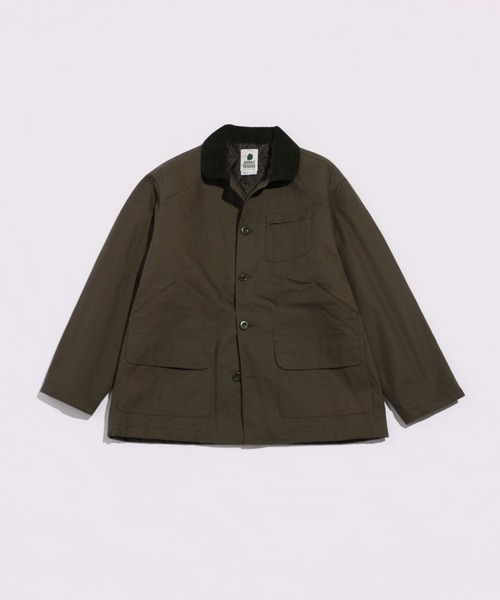 SIERRA DESIGNS（シェラデザイン）の「日本製【新商品】90's COTTON COVERALL（ブルゾン・メンズ・ブラウン/ネイビー/ブラック/タン/オリーブ/グレー・MEDIUM/SMALL/X-LARGE/LARGE）」の5枚目の写真