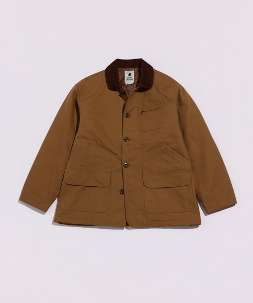 SIERRA DESIGNS（シェラデザイン）の「日本製【新商品】90's COTTON COVERALL（ブルゾン・メンズ・ブラウン/ネイビー/ブラック/タン/オリーブ/グレー・MEDIUM/SMALL/X-LARGE/LARGE）」の4枚目の写真