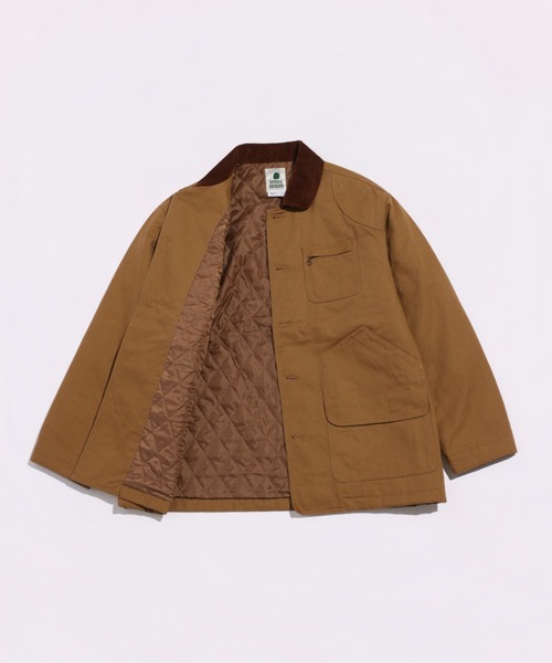 SIERRA DESIGNS（シェラデザイン）の「日本製【新商品】90's COTTON COVERALL（ブルゾン・メンズ・ブラウン/ネイビー/ブラック/タン/オリーブ/グレー・MEDIUM/SMALL/X-LARGE/LARGE）」の9枚目の写真