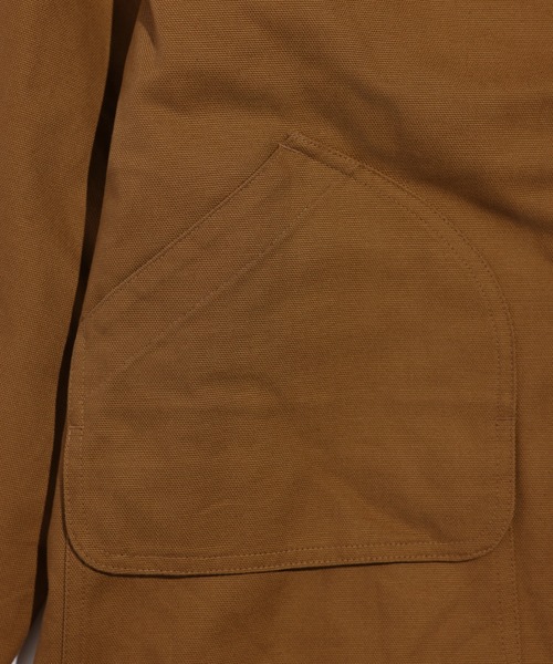 SIERRA DESIGNS（シェラデザイン）の「日本製【新商品】90's COTTON COVERALL（ブルゾン・メンズ・ブラウン/ネイビー/ブラック/タン/オリーブ/グレー・MEDIUM/SMALL/X-LARGE/LARGE）」の12枚目の写真