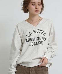 La HutteVネックスウェット