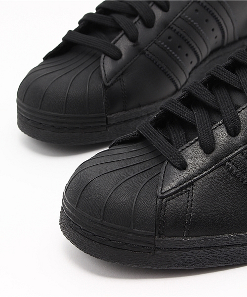 adidas（アディダス）の「ad SUPERSTAR 80s（スニーカー・レディース・ブラック・23cm/24cm/23.5cm/24.5cm）」の6枚目の写真