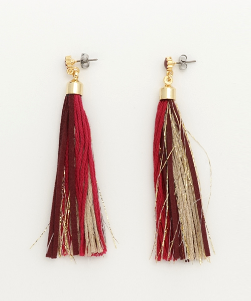 Ungrid アングリッド の タッセルモチーフピアス ピアス 両耳用 Wear