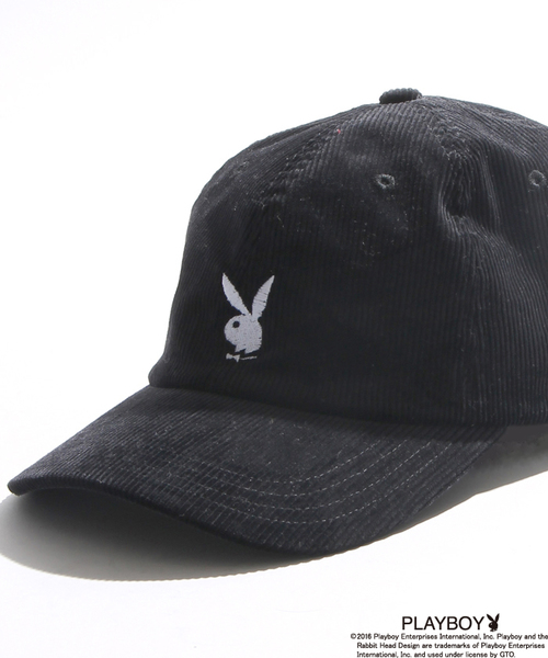 PLAYBOY（プレイボーイ）の「∴WEGO/PLAYBOY LOWキャップ（キャップ・レディース・ダークグリーン/ホワイト/パープル/マスタード/ブラック/ワイン・FREE）」の3枚目の写真