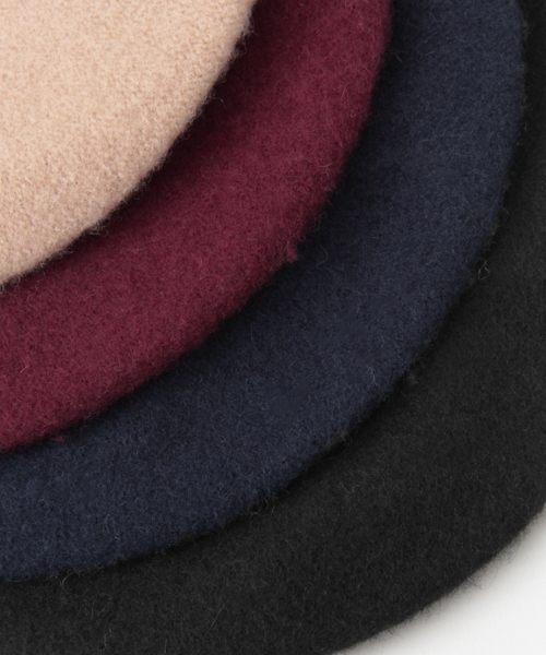 URBAN RESEARCH Sonny Label（アーバンリサーチサニーレーベル）の「Sonny Label ウールベレー帽（ハンチング/ベレー帽・レディース・ベージュ/ネイビー/ボルドー/ブラック・ONE）」の8枚目の写真