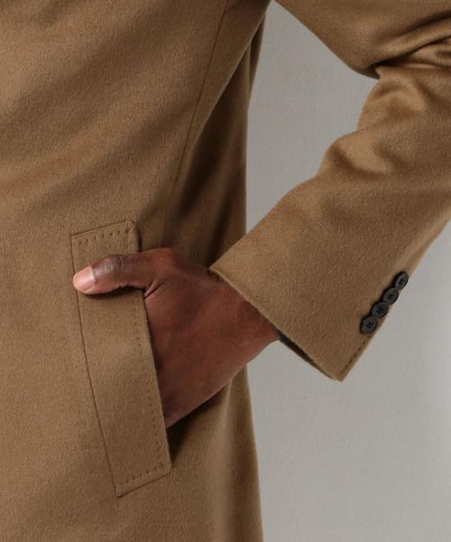 UNITED ARROWS(ユナイテッドアローズ)の「BAD ビーバー チェスターコート(チェスターコート・メンズ・ブラック/ブラウン・X-LARGE/LARGE/SMALL/MEDIUM)」の14枚目の写真