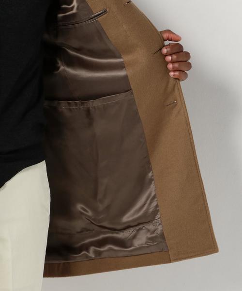 UNITED ARROWS(ユナイテッドアローズ)の「BAD ビーバー チェスターコート(チェスターコート・メンズ・ブラック/ブラウン・X-LARGE/LARGE/SMALL/MEDIUM)」の4枚目の写真