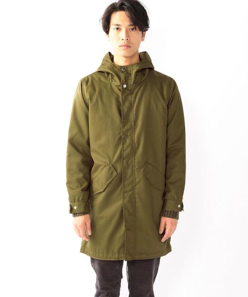 coen(コーエン)の「TRモッズコート(モッズコート・メンズ・ベージュ/ネイビー・LARGE/MEDIUM/SMALL/X-LARGE)」の4枚目の写真