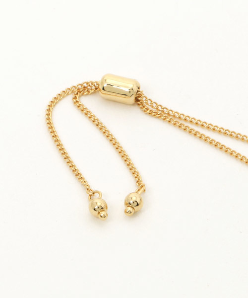 SMELLY（スメリー）の「SMELLY FREEマルトオシネックレス（ネックレス・レディース・ゴールド・ONE）」の3枚目の写真