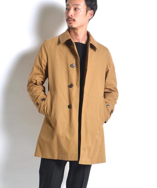 SHIPS JET BLUE（シップスジェットブルー）の「SHIPS JET BLUE: ダウンライナー ステンカラーコート■（ステンカラーコート・メンズ・グリーン/ブラック/ベージュ・LARGE/SMALL/MEDIUM/X-LARGE）」の3枚目の写真