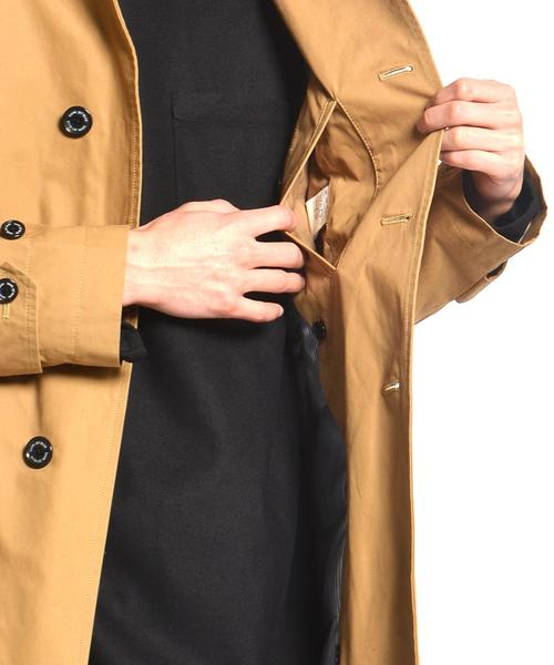 SHIPS JET BLUE（シップスジェットブルー）の「SHIPS JET BLUE: ダウンライナー ステンカラーコート■（ステンカラーコート・メンズ・グリーン/ブラック/ベージュ・LARGE/SMALL/MEDIUM/X-LARGE）」の13枚目の写真