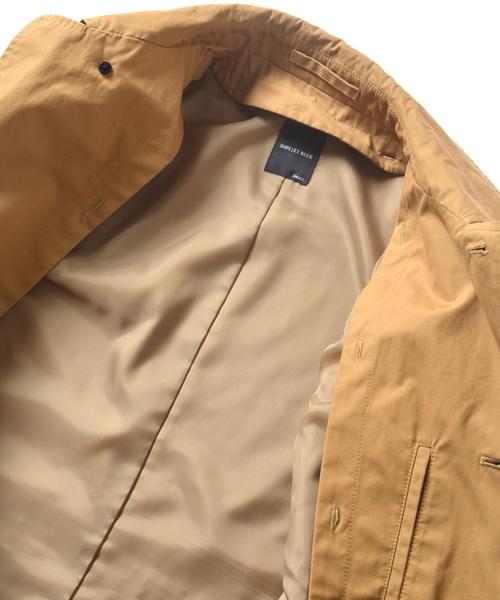 SHIPS JET BLUE（シップスジェットブルー）の「SHIPS JET BLUE: ダウンライナー ステンカラーコート■（ステンカラーコート・メンズ・グリーン/ブラック/ベージュ・LARGE/SMALL/MEDIUM/X-LARGE）」の10枚目の写真