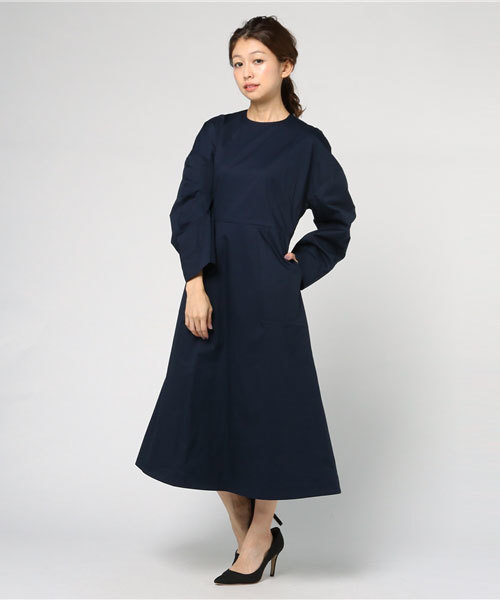 人気激安 Beams コクーンシルエットワンピース 新品 Demi Luxe ワンピース Aixvision Fr