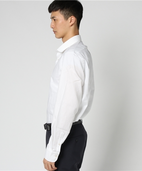 SHIPS（シップス）の「GIANGI: ウォッシュド ジャガードコモン シャツ（シャツ/ブラウス・メンズ・ホワイト・LARGE/MEDIUM/SMALL）」の2枚目の写真