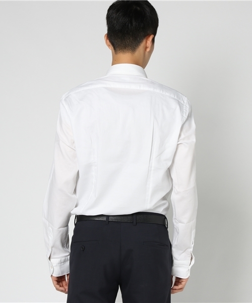 SHIPS（シップス）の「GIANGI: ウォッシュド ジャガードコモン シャツ（シャツ/ブラウス・メンズ・ホワイト・LARGE/MEDIUM/SMALL）」の3枚目の写真