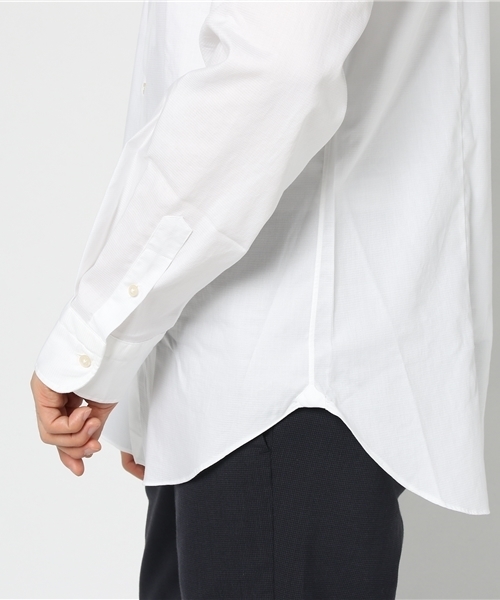 SHIPS（シップス）の「GIANGI: ウォッシュド ジャガードコモン シャツ（シャツ/ブラウス・メンズ・ホワイト・LARGE/MEDIUM/SMALL）」の6枚目の写真