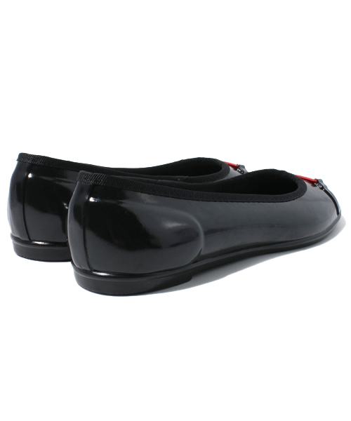 NANO universe(ナノユニバース)の「HUNTER/FF/Curzon(レインシューズ・レディース・ブラック/ピンク・5/6/4)」の5枚目の写真