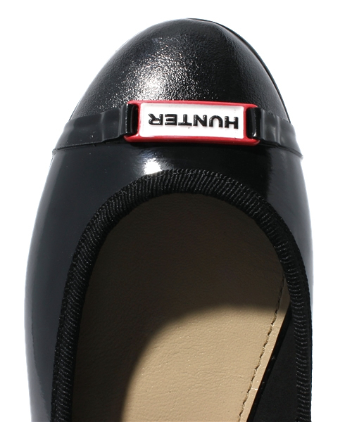 NANO universe(ナノユニバース)の「HUNTER/FF/Curzon(レインシューズ・レディース・ブラック/ピンク・5/6/4)」の6枚目の写真