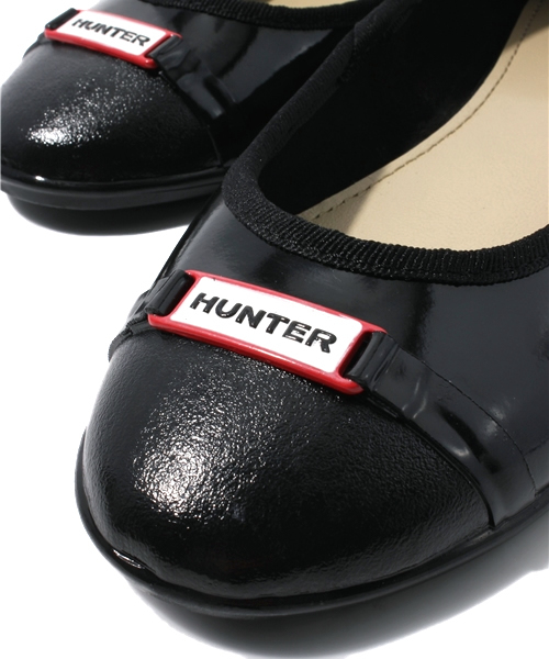 NANO universe(ナノユニバース)の「HUNTER/FF/Curzon(レインシューズ・レディース・ブラック/ピンク・5/6/4)」の7枚目の写真