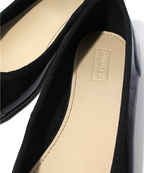 NANO universe(ナノユニバース)の「HUNTER/FF/Curzon(レインシューズ・レディース・ブラック/ピンク・5/6/4)」の8枚目の写真