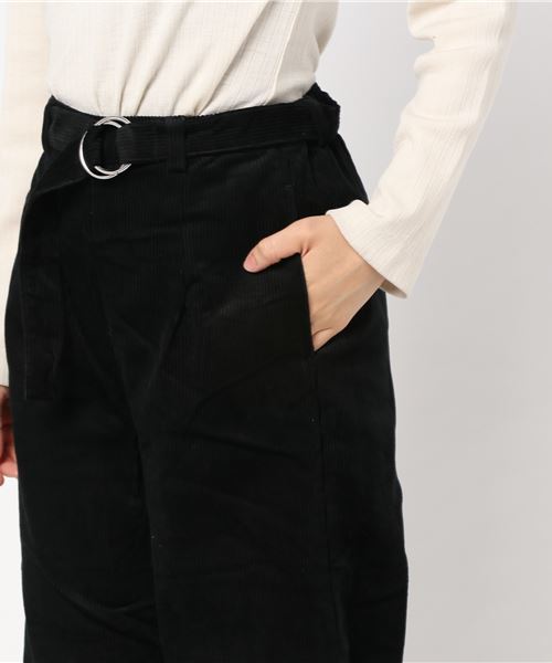 WEGO(ウィゴー)の「WEGO/コーデュロイワイドパンツ(その他パンツ・レディース・ダークブラウン/ブラック/ワイン/ブラウン/ピンク/ライトピンク/ライトベージュ/グリーン系その他・LARGE/MEDIUM/SMALL)」の13枚目の写真