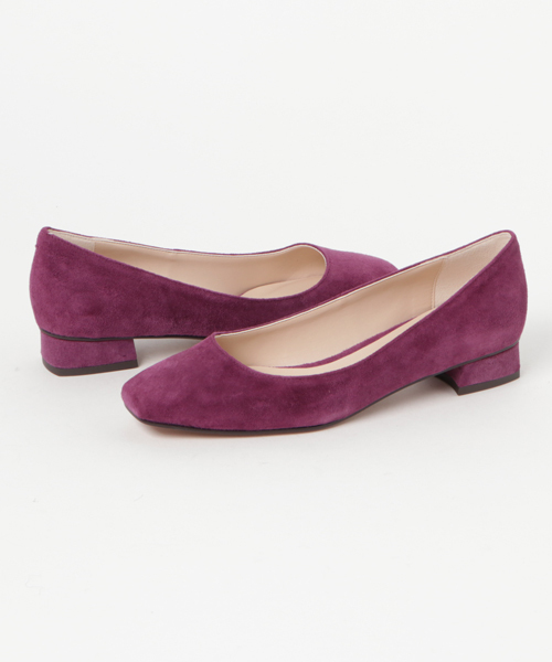 SLOBE IENA（スローブイエナ）の「AFFRANCHIE スクエアパンプス2.5cm（パンプス・レディース・ブラック/パープル・38/39/37/36）」の2枚目の写真