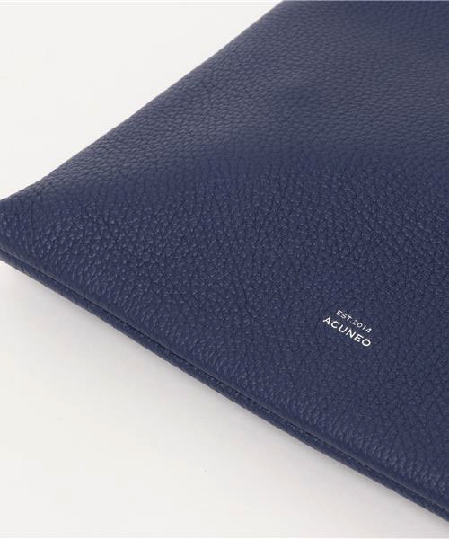 ACUNEO（アクネオ）の「ACUNEO（アクネオ）LAGUN LEATHER ショルダーバッグ（ショルダーバッグ・メンズ・ブラック/ベージュ/ブルー・FREE）」の7枚目の写真
