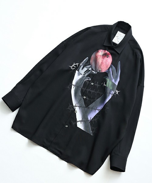 シャリーフ shareef APPLE\" S/S BIG SHIRTS サイズ2 SHAREEF ONLINE SHOP / 