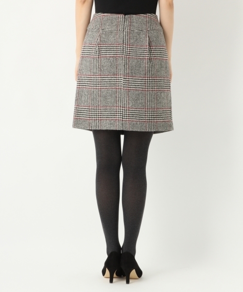 A part by（アパートバイ）の「Wコンチェックコクーンスカート 778478（スカート・レディース・グレー系その他/ベージュ系その他・LARGE/MEDIUM）」の8枚目の写真