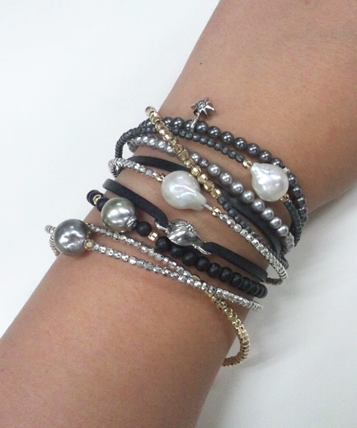 ブレスレット・バングル yumiki... MIZUKI（ミズキ）の「K14バングル（50124314008）（ブレスレット