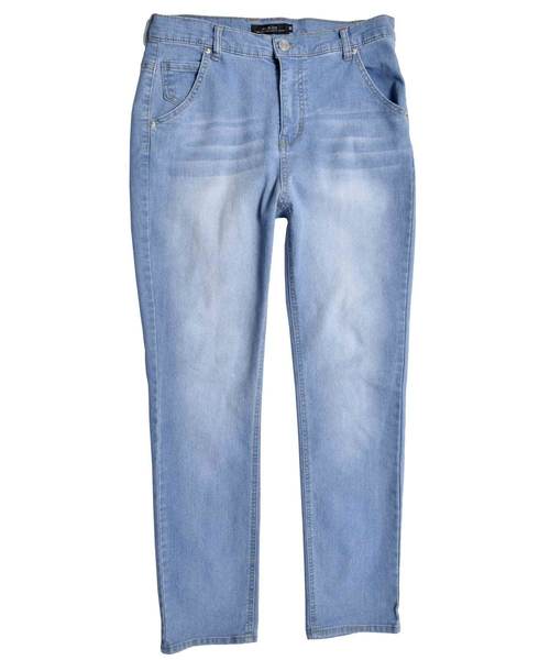 MinoriTY（マイノリティ）の「ストレッチデニムサルエルパンツ（デニムパンツ・メンズ・サックスブルー/ブルー・XL/M/L）」の6枚目の写真