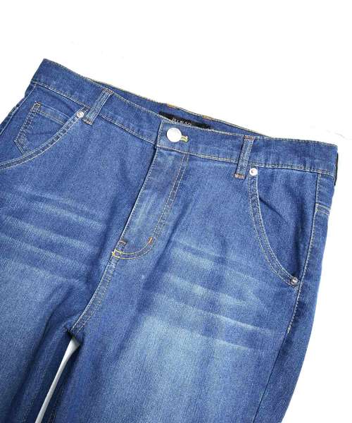 MinoriTY（マイノリティ）の「ストレッチデニムサルエルパンツ（デニムパンツ・メンズ・サックスブルー/ブルー・XL/M/L）」の9枚目の写真