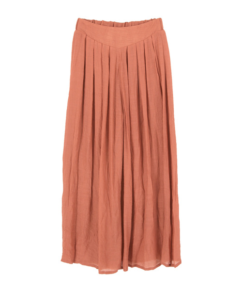 titivate（ティティベイト）の「スラブウエストゴムワイドフレアパンツ（その他パンツ・レディース・ブラック/イエロー/ブルー/オレンジ/ライトベージュ/カーキ/ピンクベージュ・M/L/S）」の16枚目の写真