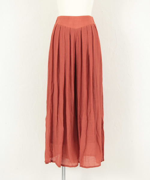 titivate（ティティベイト）の「スラブウエストゴムワイドフレアパンツ（その他パンツ・レディース・ブラック/イエロー/ブルー/オレンジ/ライトベージュ/カーキ/ピンクベージュ・M/L/S）」の18枚目の写真