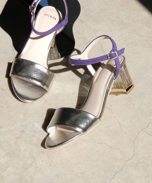 minia（ミニア）の「クリアヒールサンダル ◇（サンダル）」 - WEAR