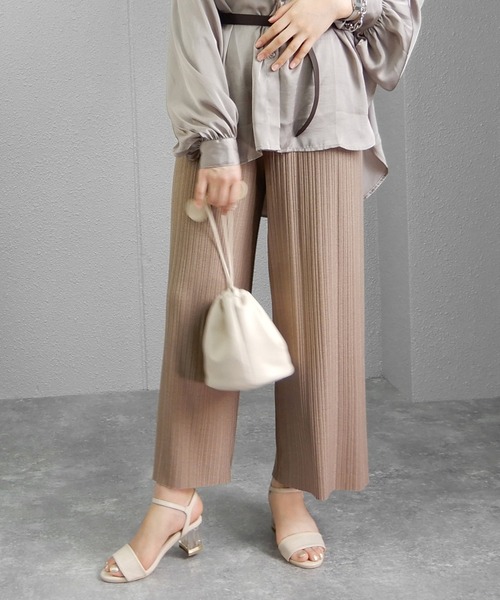 minia（ミニア）の「クリアヒールサンダル　◇（サンダル・レディース・ベージュ系その他/ブルー系その他/グリーン系その他/ブラック系その他/パイソン/ホワイト系その他/オフホワイト/ブラウン/ブラック/ケリーグリーン/ゴールド系/シルバー系・L/M/S/LL）」の19枚目の写真