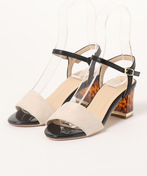 minia（ミニア）の「クリアヒールサンダル　◇（サンダル・レディース・ベージュ系その他/ブルー系その他/グリーン系その他/ブラック系その他/パイソン/ホワイト系その他/オフホワイト/ブラウン/ブラック/ケリーグリーン/ゴールド系/シルバー系・L/M/S/LL）」の13枚目の写真