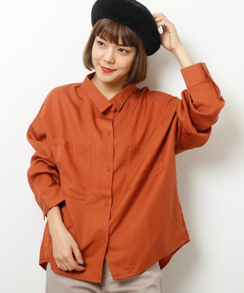 ぜいたくとろみ シャツ 通販 人気のファッショントレンド