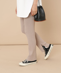 ADAM ET ROPE' | リブスリットレギンスパンツ(その他パンツ)