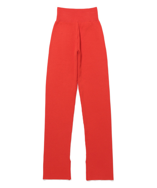 ADAM ET ROPE'（アダムエロペ）の「リブスリットレギンスパンツ（その他パンツ・レディース・ブラック/ベージュ/レッド系その他・FREE）」の11枚目の写真