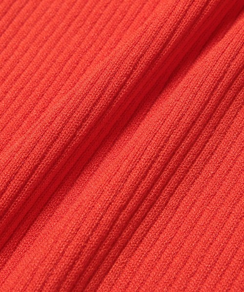 ADAM ET ROPE'（アダムエロペ）の「リブスリットレギンスパンツ（その他パンツ・レディース・ブラック/ベージュ/レッド系その他・FREE）」の5枚目の写真