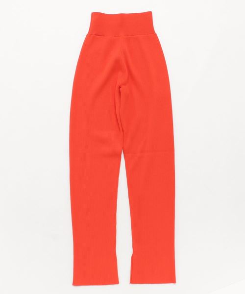 ADAM ET ROPE'（アダムエロペ）の「リブスリットレギンスパンツ（その他パンツ・レディース・ブラック/ベージュ/レッド系その他・FREE）」の16枚目の写真