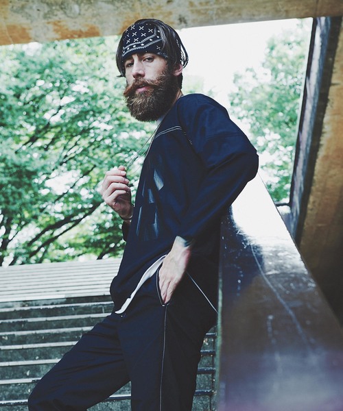 CHORD NUMBER EIGHT（コードナンバーエイト）の「FOOTBALL SHIRT（シャツ/ブラウス・メンズ・ブラック/パープル/レッド・SMALL/MEDIUM/LARGE）」の11枚目の写真