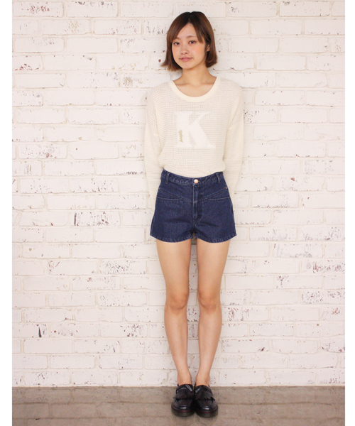 Kastane(カスタネ)の「【Kastane】H.Wヨークショートパンツ(その他パンツ・レディース・ホワイト/グリーン/ブルー/ライトブルー/ラベンダー・X-SMALL/SMALL/MEDIUM/LARGE)」の5枚目の写真